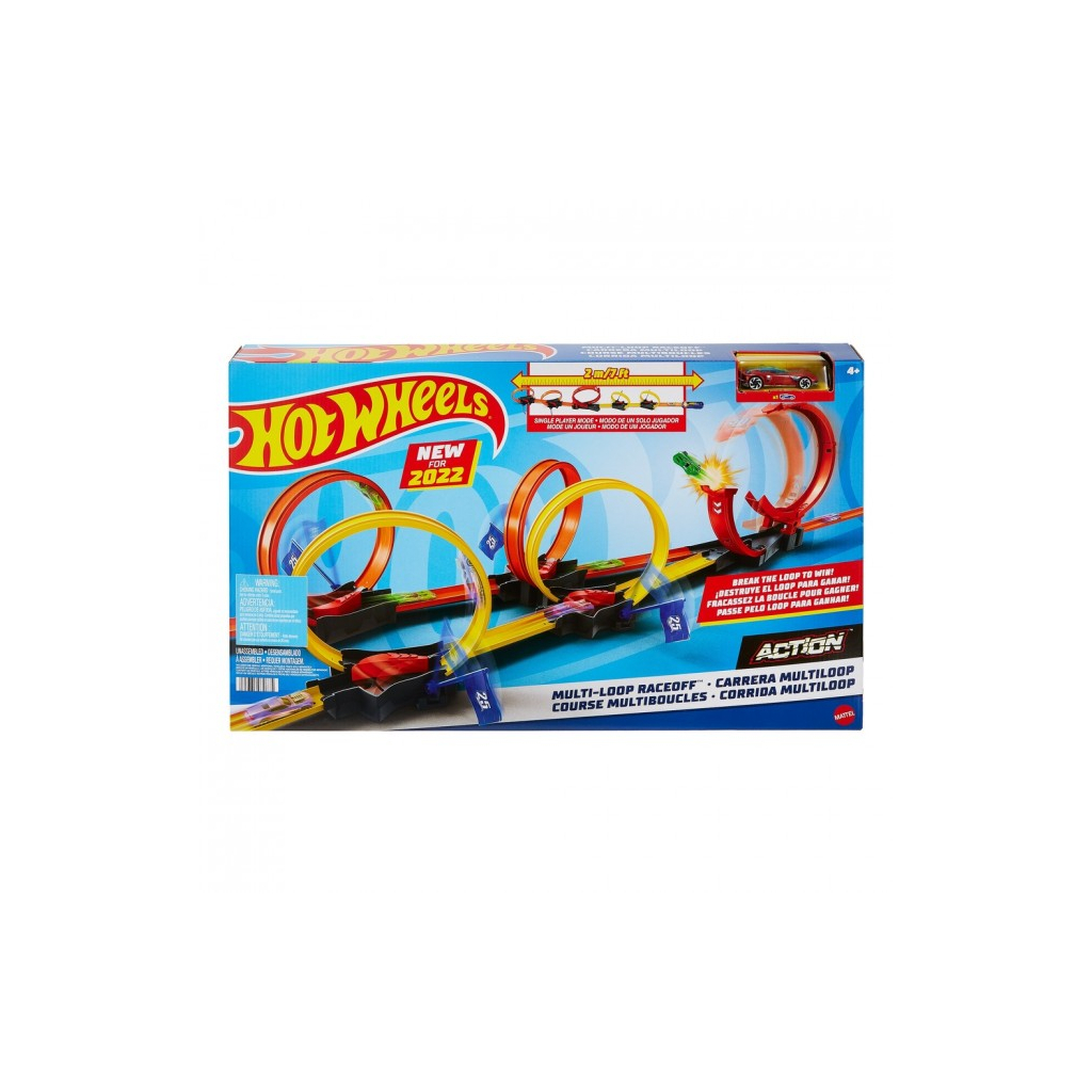 Автотрек Hot Wheels Карколомні трюки в петлях (HDR83) - изображение 9