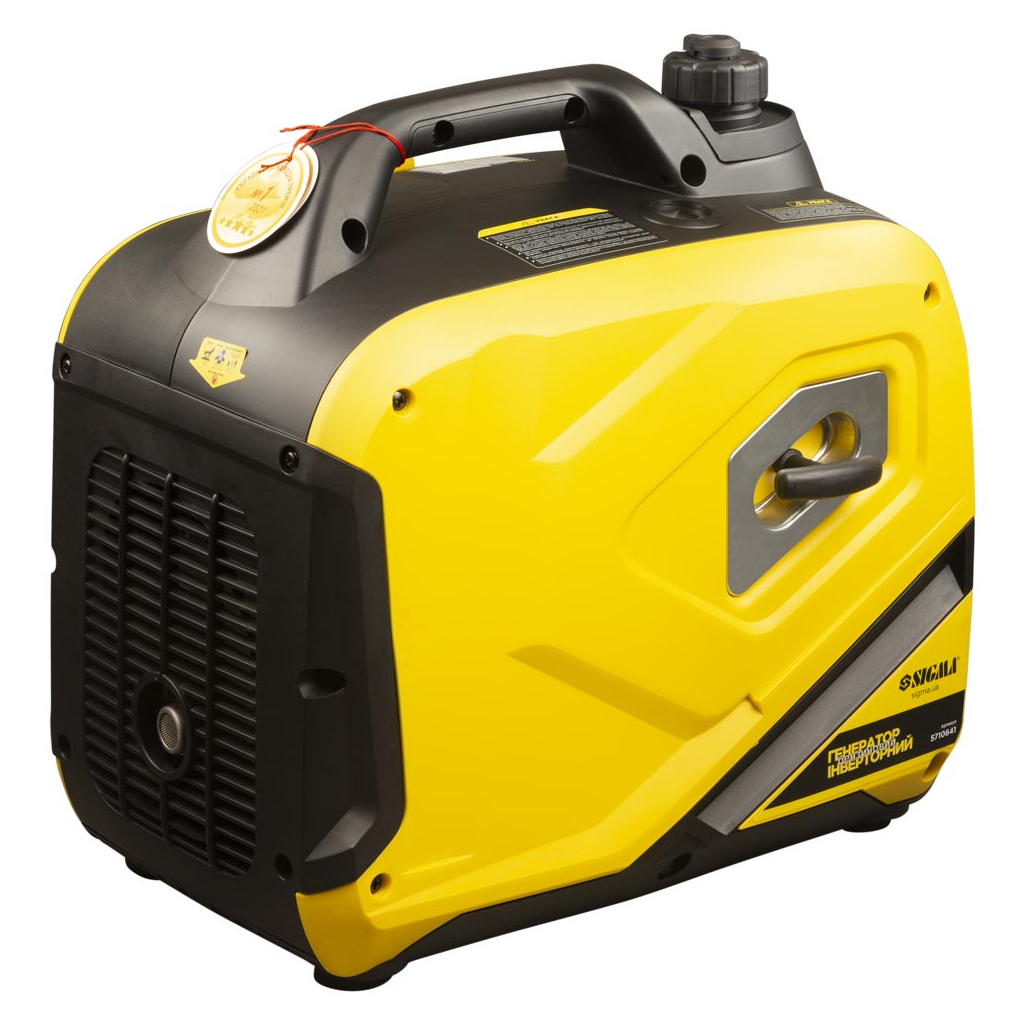 Генератор Sigma інверторний, 3.2/3.4kW, 50dB, ручний запуск (5710641) - зображення 6