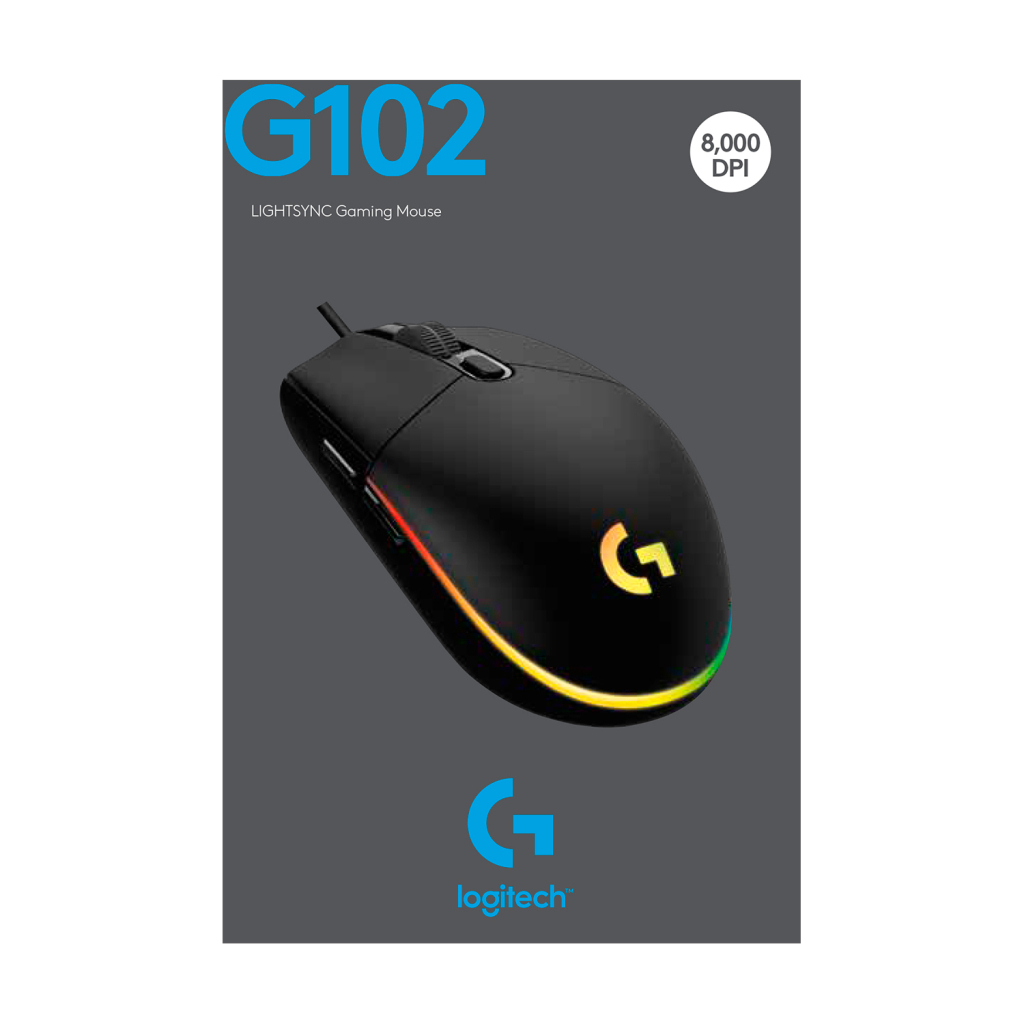 Мишка Logitech G102 Lightsync Black (910-005823) - зображення 10