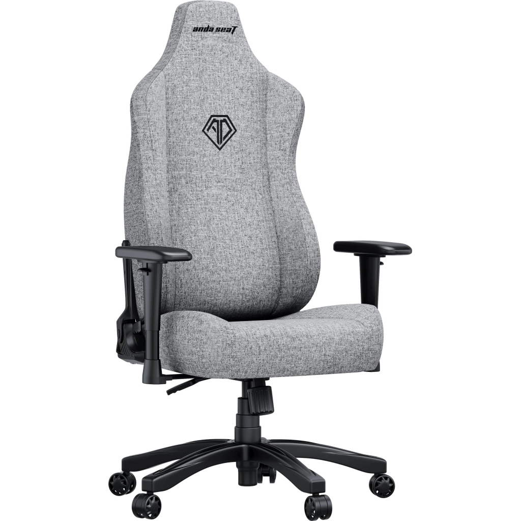 Крісло ігрове Anda Seat Fabric Novis Size L Gray (AD23-L-01-G-F) - зображення 1