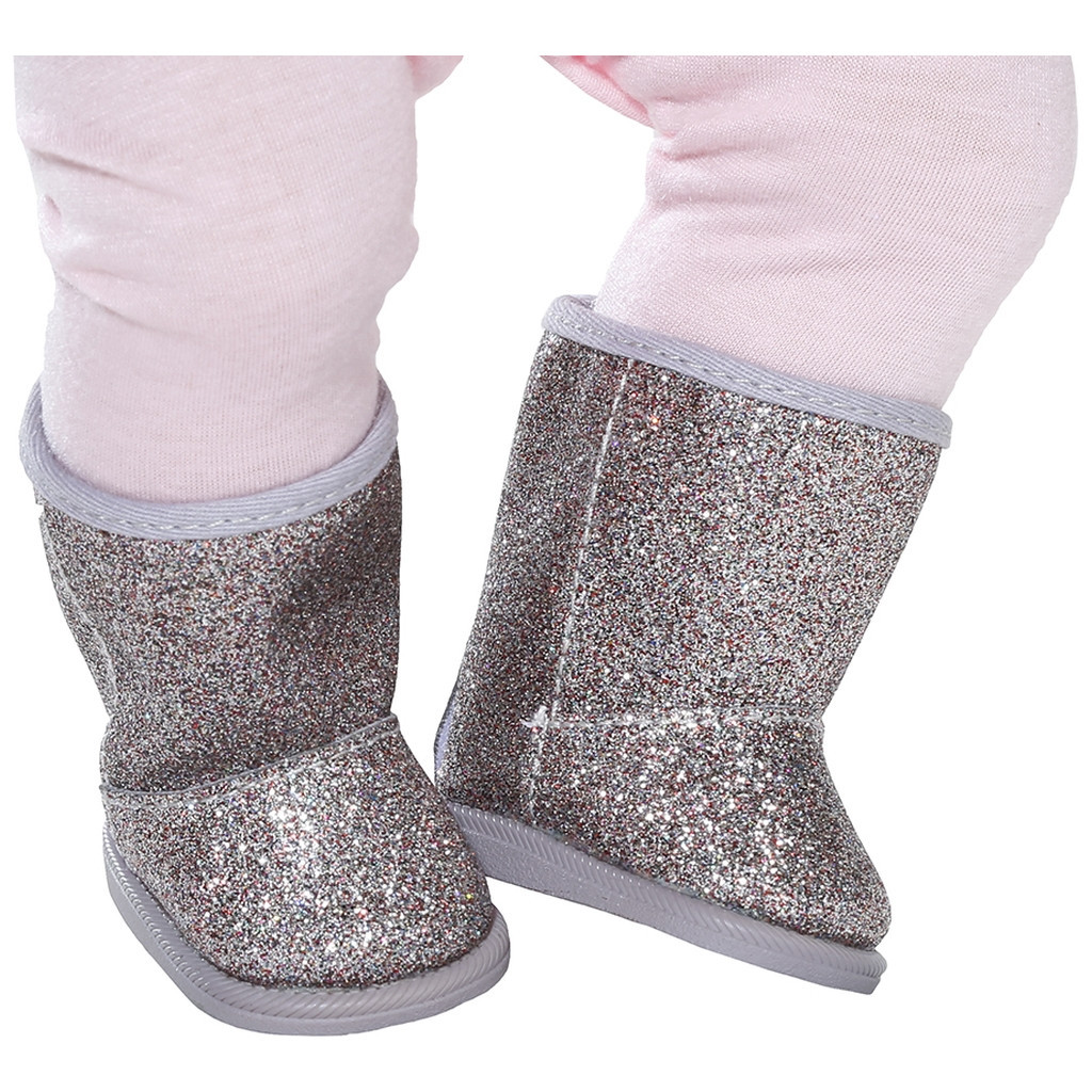 Аксесуар до ляльки Zapf Baby Born Сріблясті Чобітки (831786) - зображення 3