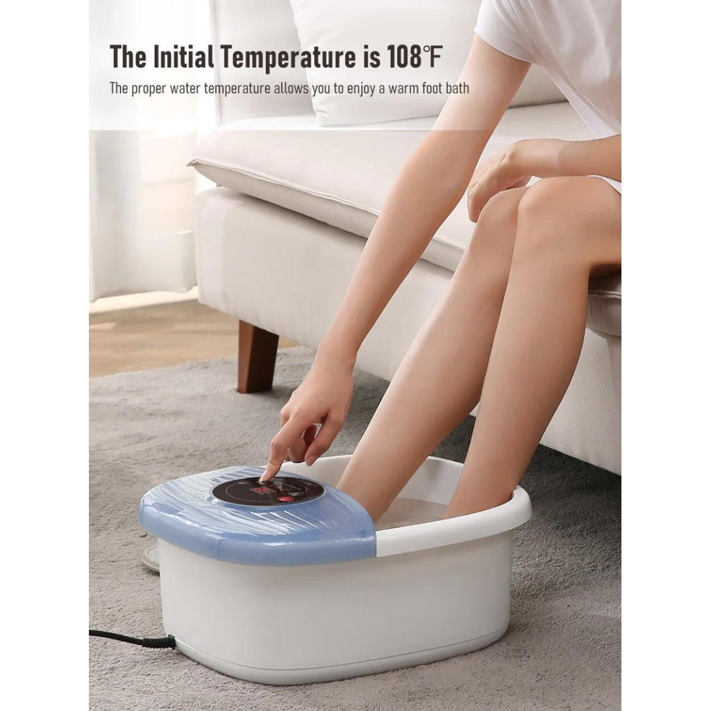 Масажна ванночка для ніг NAIPO XKAM-SPA18 блакитний - изображение 6