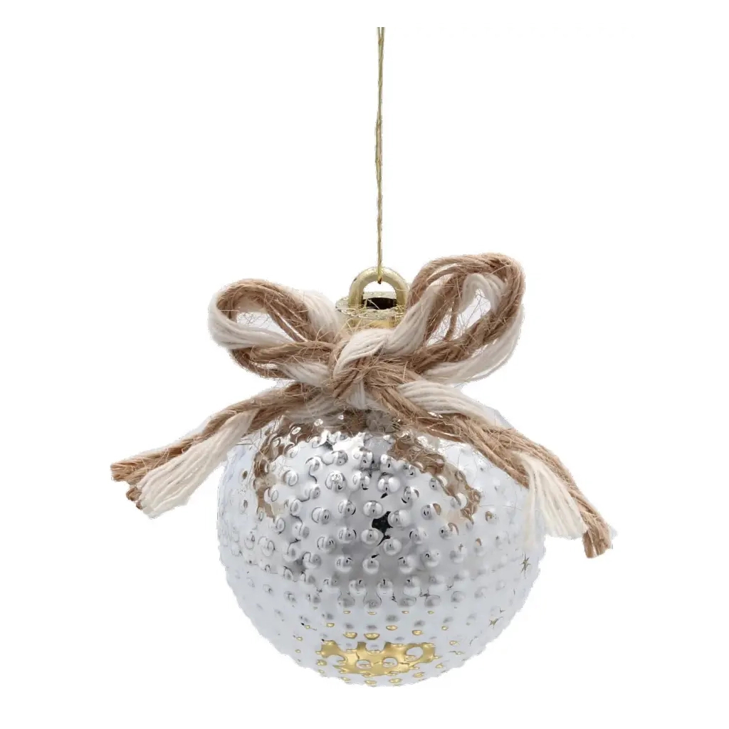 Ялинкова іграшка Chomik пластикові прикраси мікс, 24 шт, срібний, шампань (5900779897205) - изображение 8