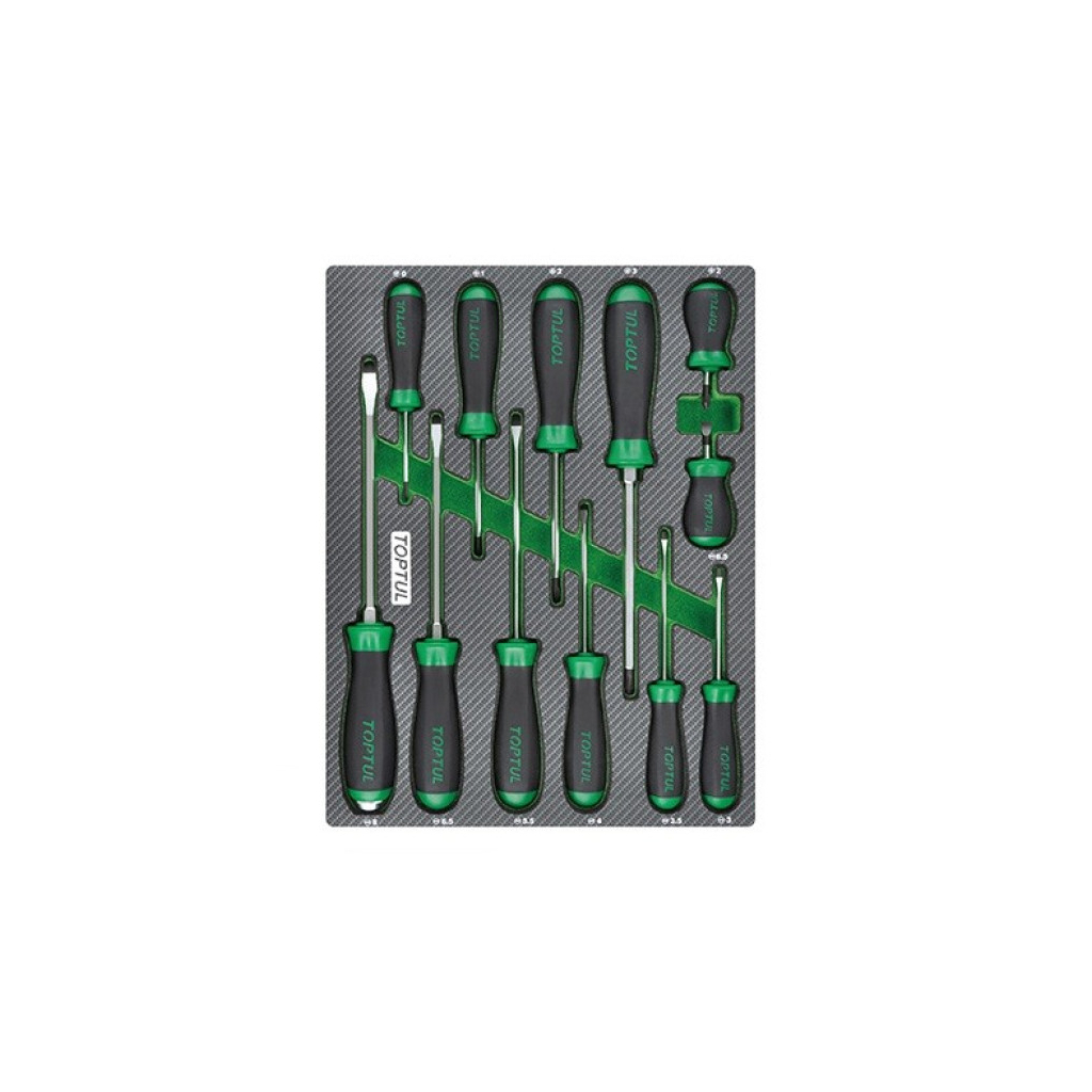 Набір викруток Toptul у ложементі 12шт. (GEB1203) - зображення 1