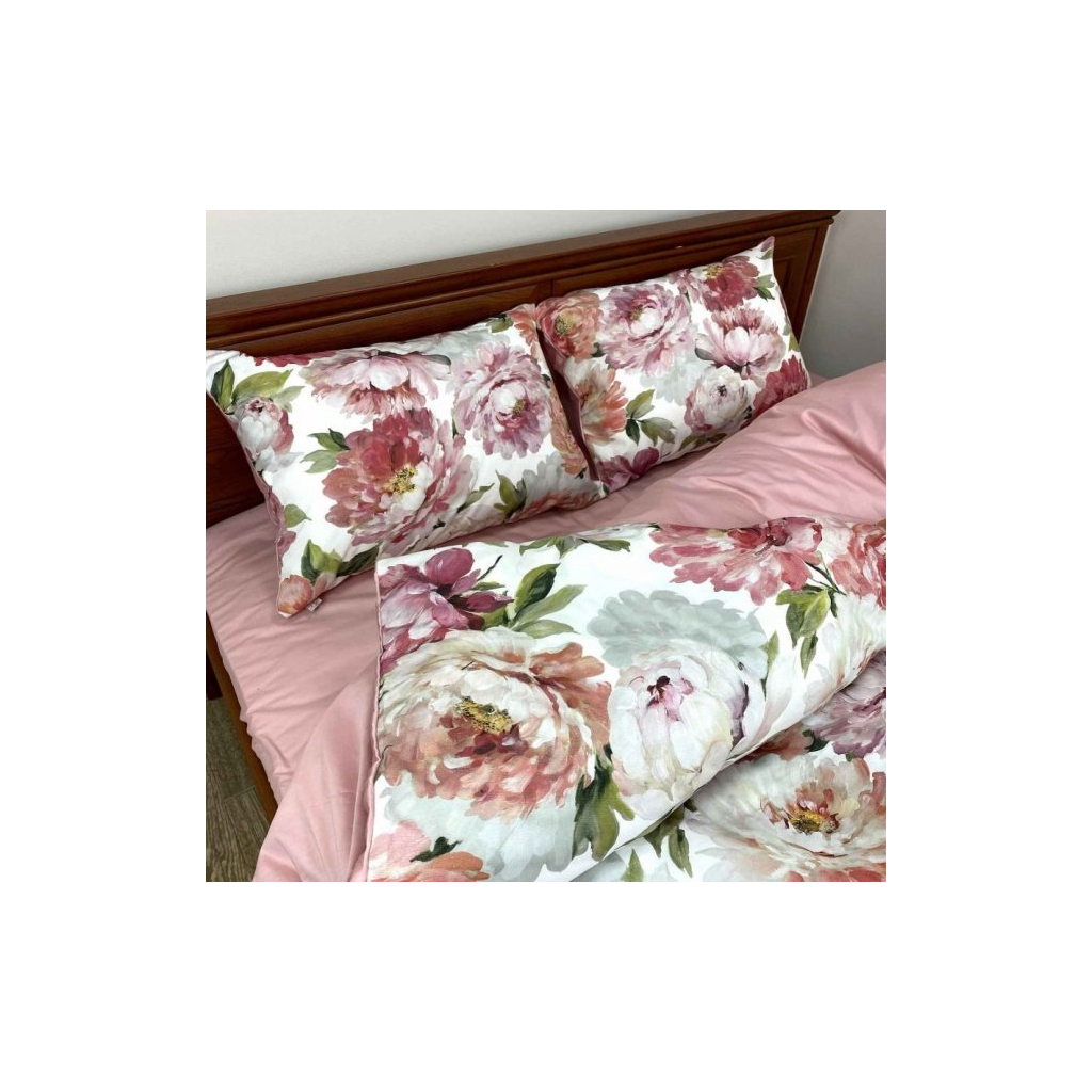 Постільна білизна Прованс Digitale Jane Pink 215х200 євро (4823093427815) - зображення 1