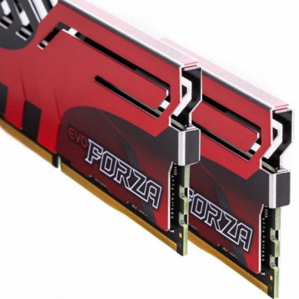 Модуль пам'яті для комп'ютера DDR4 16GB (2x8GB) 3000 MHz EVO Forza RED Geil (GFR416GB3000C16ADC) - зображення 3
