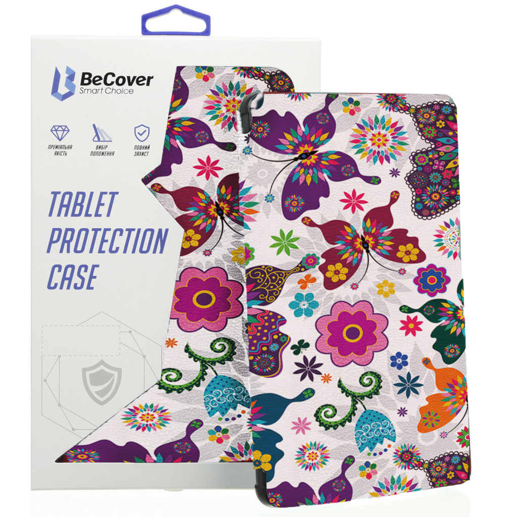 Чохол до планшета BeCover Smart Case Lenovo Tab M10 TB-X306F HD (2nd Gen) Butterfly (706110) - зображення 1