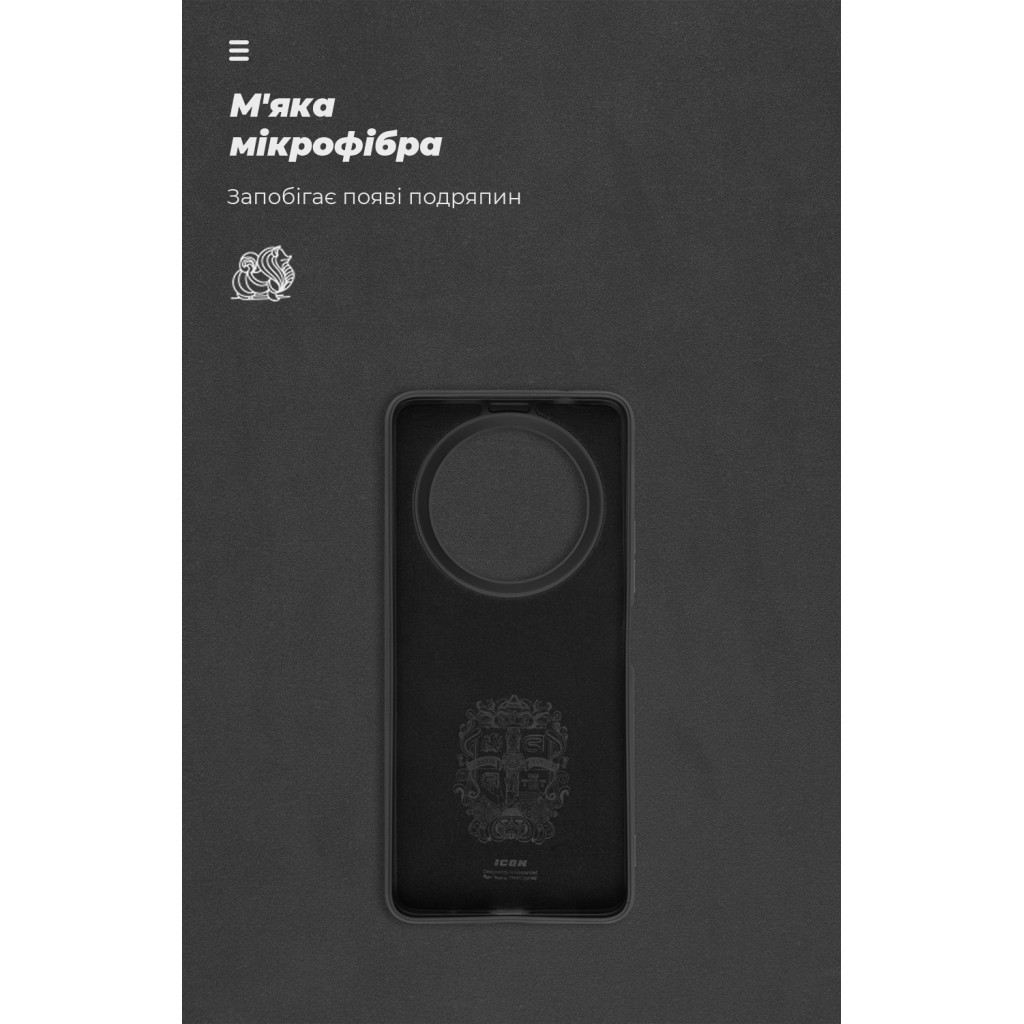 Чохол до мобільного телефона Armorstandart ICON Case Xiaomi Redmi A3 Black (ARM74437) - зображення 4