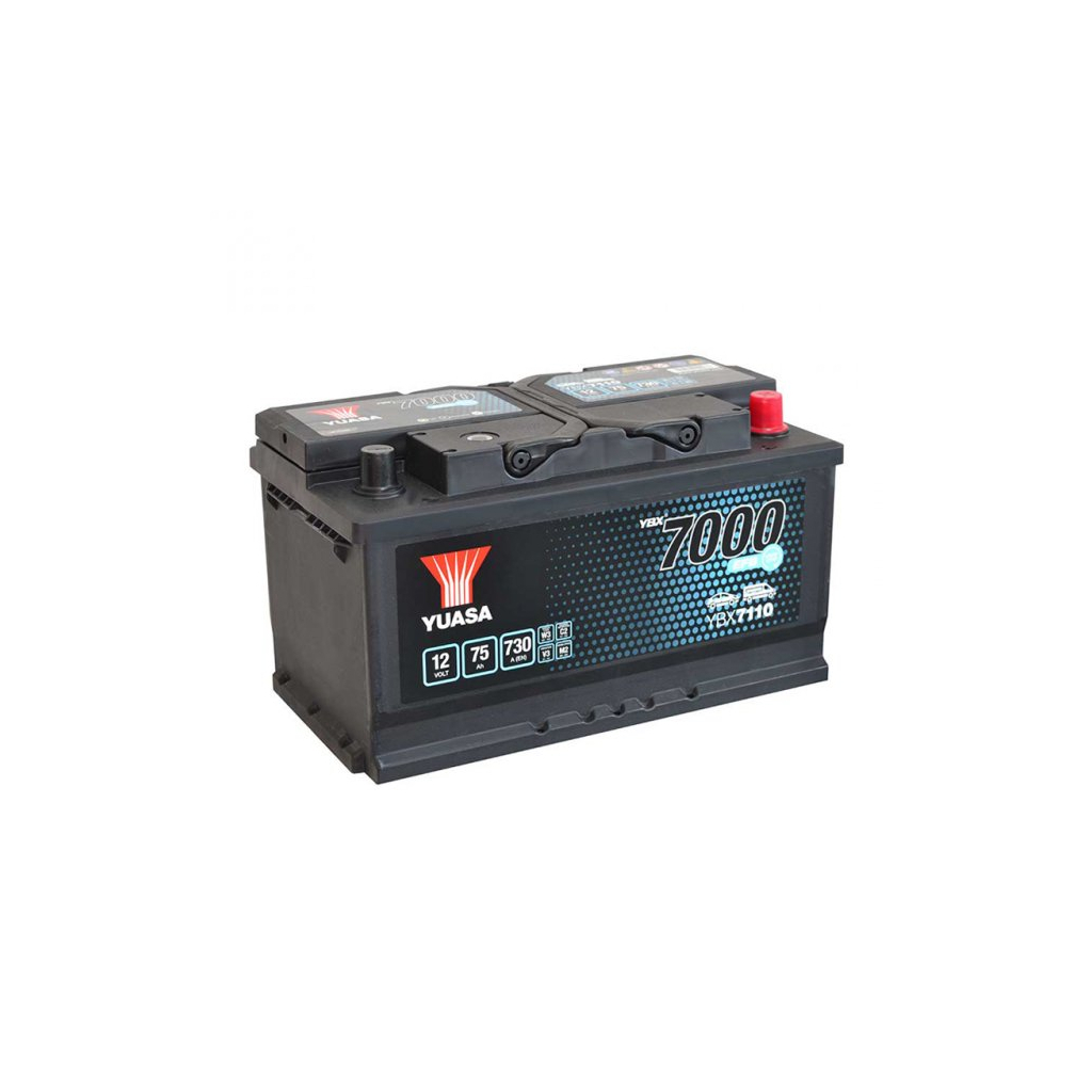 Акумулятор автомобільний Yuasa 12V 75Ah EFB Start Stop Battery (YBX7110) - зображення 1