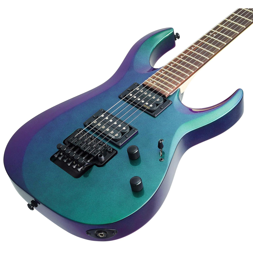 Електрогітара Cort X300 Flip Purple - зображення 6