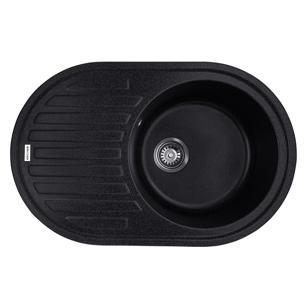 Мийка кухонна Kroner KompositGRB-7750 (CV027420) - зображення 1