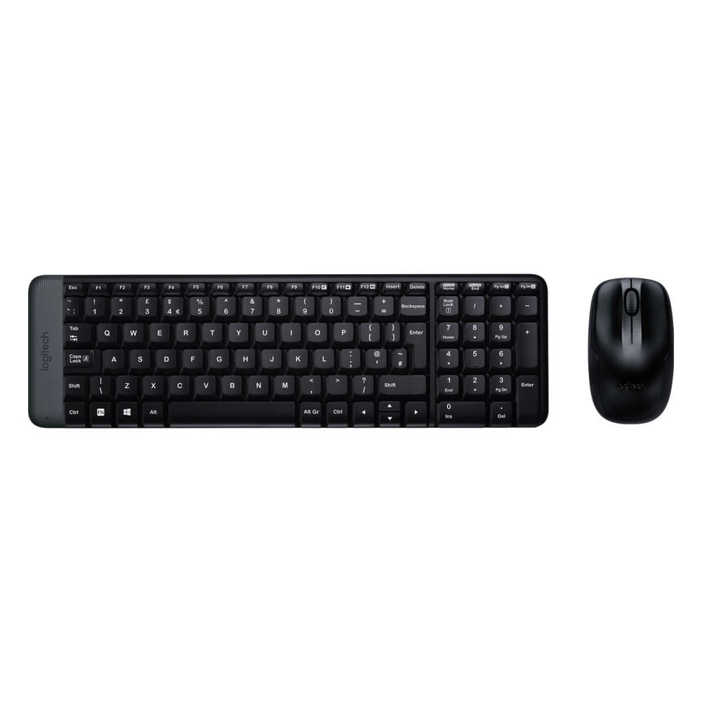 Комплект Logitech MK220 Wireless UA Black (920-003168) - зображення 1