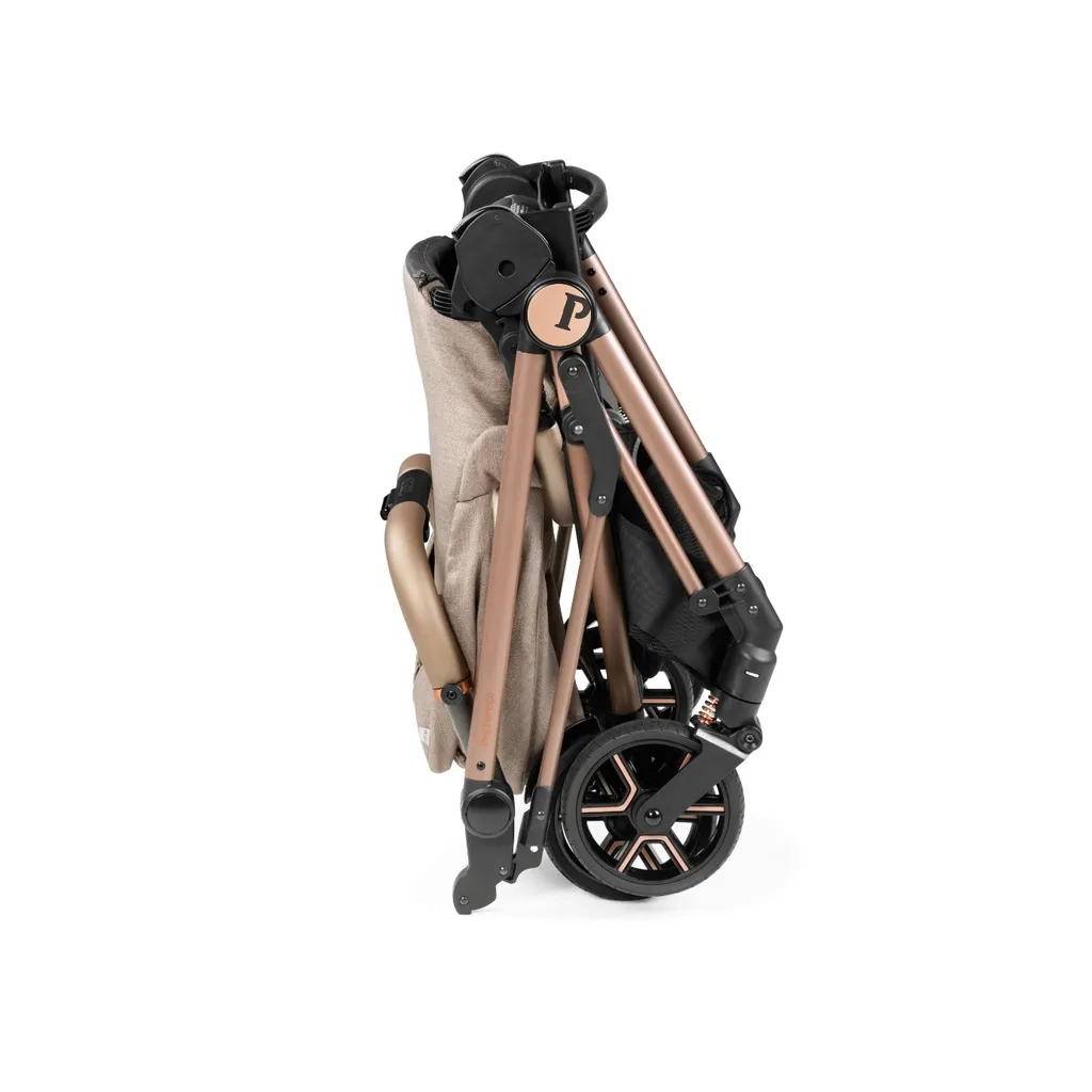 Коляска Peg-Perego 2 в 1 Vivace Mon Amour, рожеве золото (PACK-VIV2100000001) - зображення 6