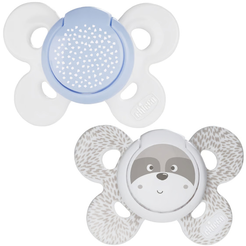Пустушка Chicco Physio Comfort силіконова від 2 до 6 місяців 2шт. (блакитна) (74931.21.00) - зображення 2