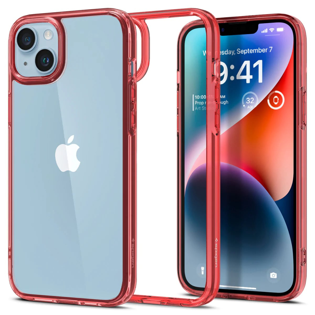 Чохол до мобільного телефона Spigen Apple Iphone 14 Ultra Hybrid, Red Crystal (ACS05042) - зображення 2