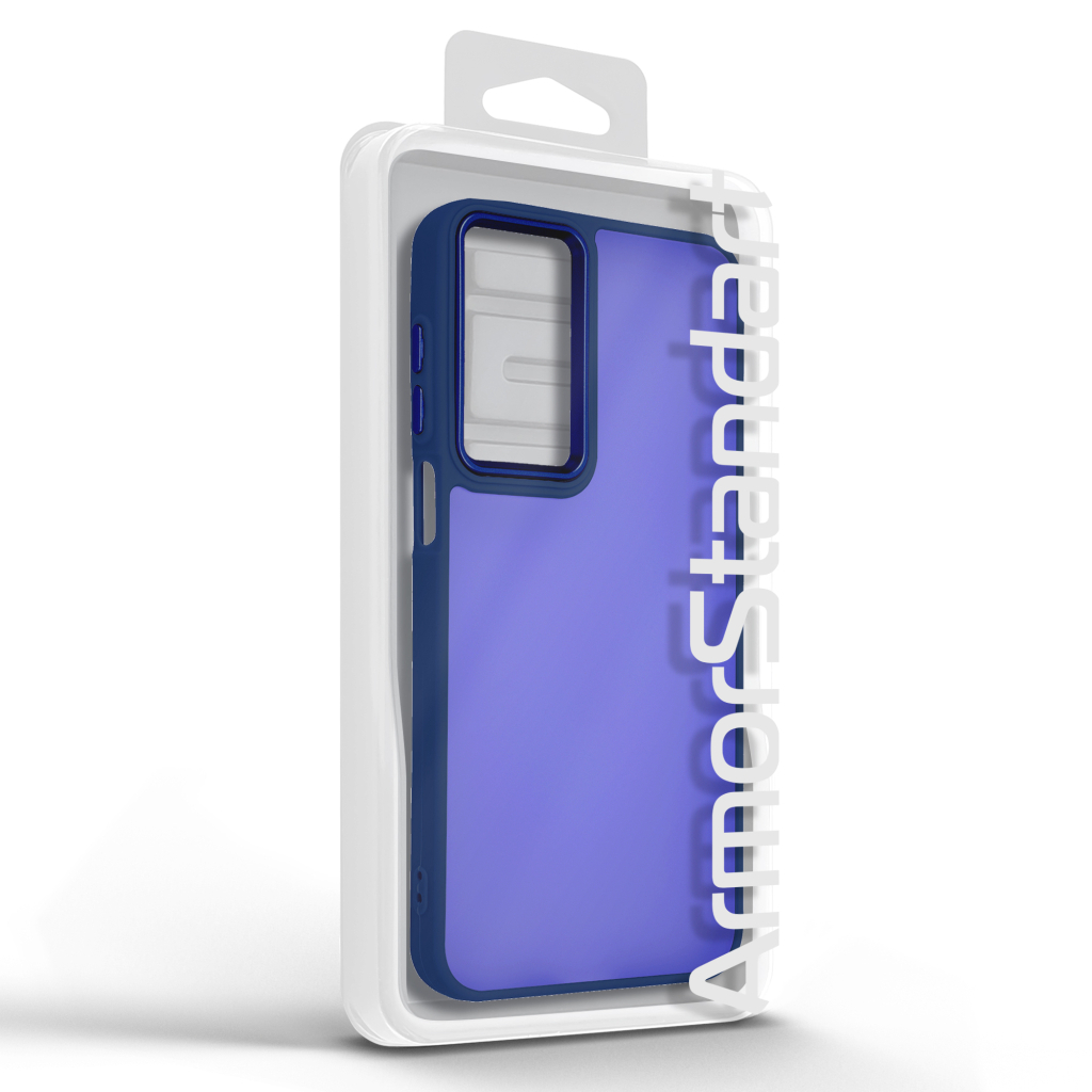 Чохол до мобільного телефона Armorstandart Frame Samsung A16 4G Blue (ARM84801) - зображення 3