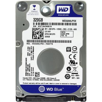 Жорсткий диск для ноутбука 2.5" 320GB WD (#WD3200LPVX-FR#) - зображення 1