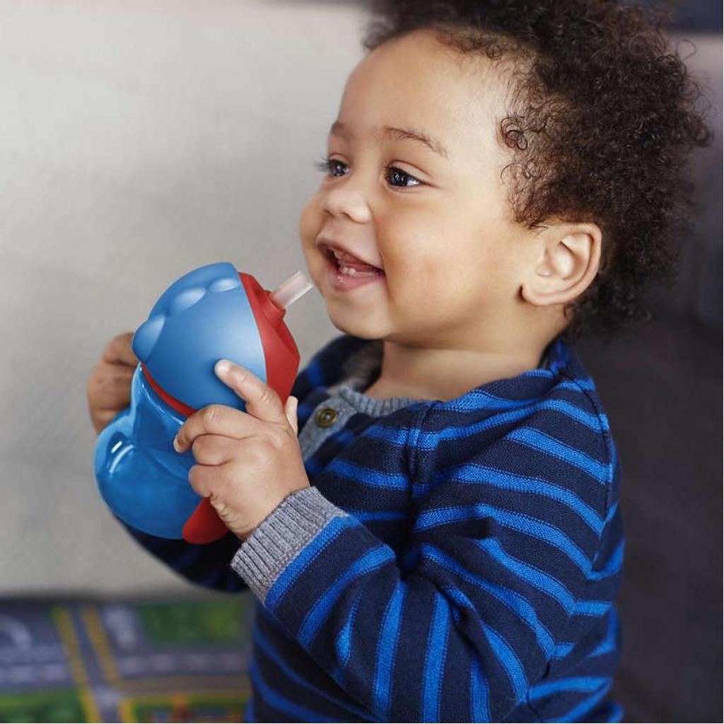 Поїльник-непроливайка Philips AVENT з трубочкою 210 мл 9 міс+, синій (SCF796/01) - зображення 3