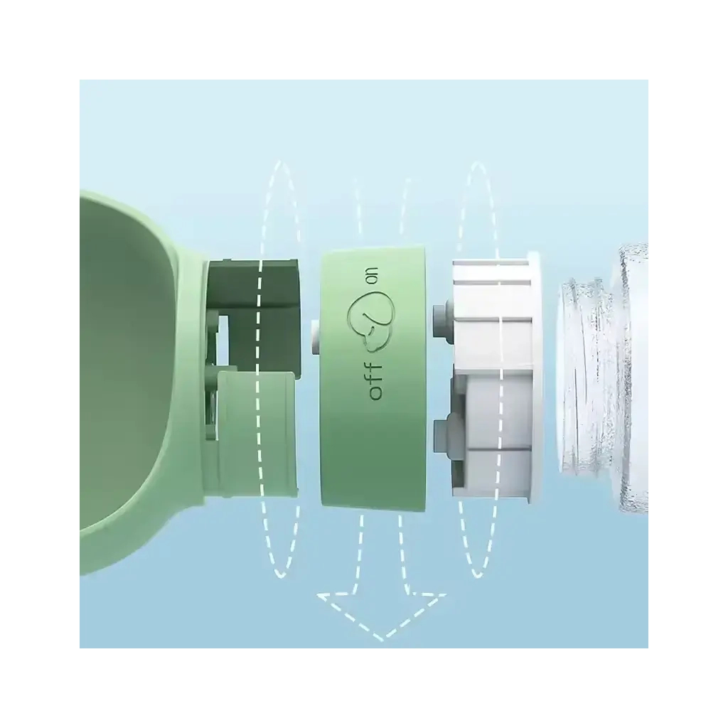 Посуд для собак Catmaster Пляшка-поїлка Зелена (6928949698451) - зображення 5