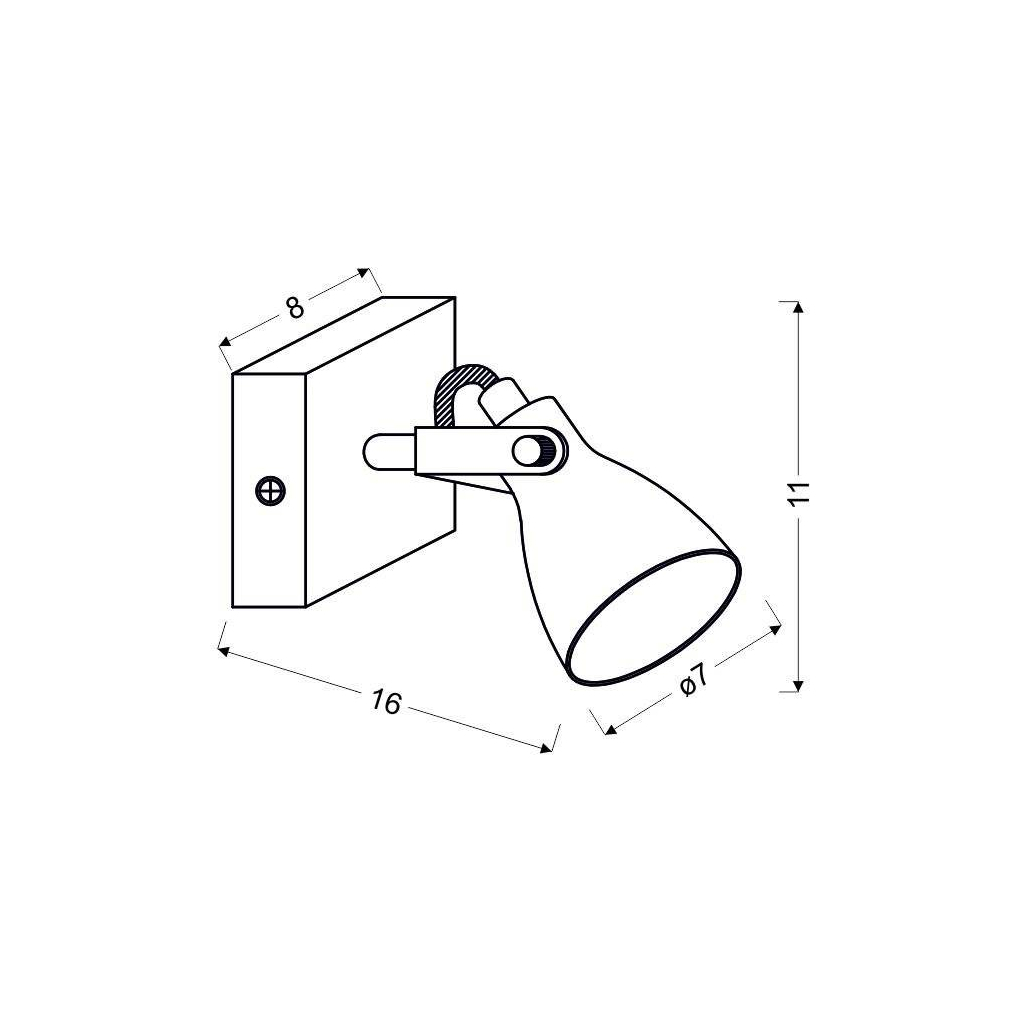 Бра Candellux 91-64394 ASH (91-64394) - зображення 3