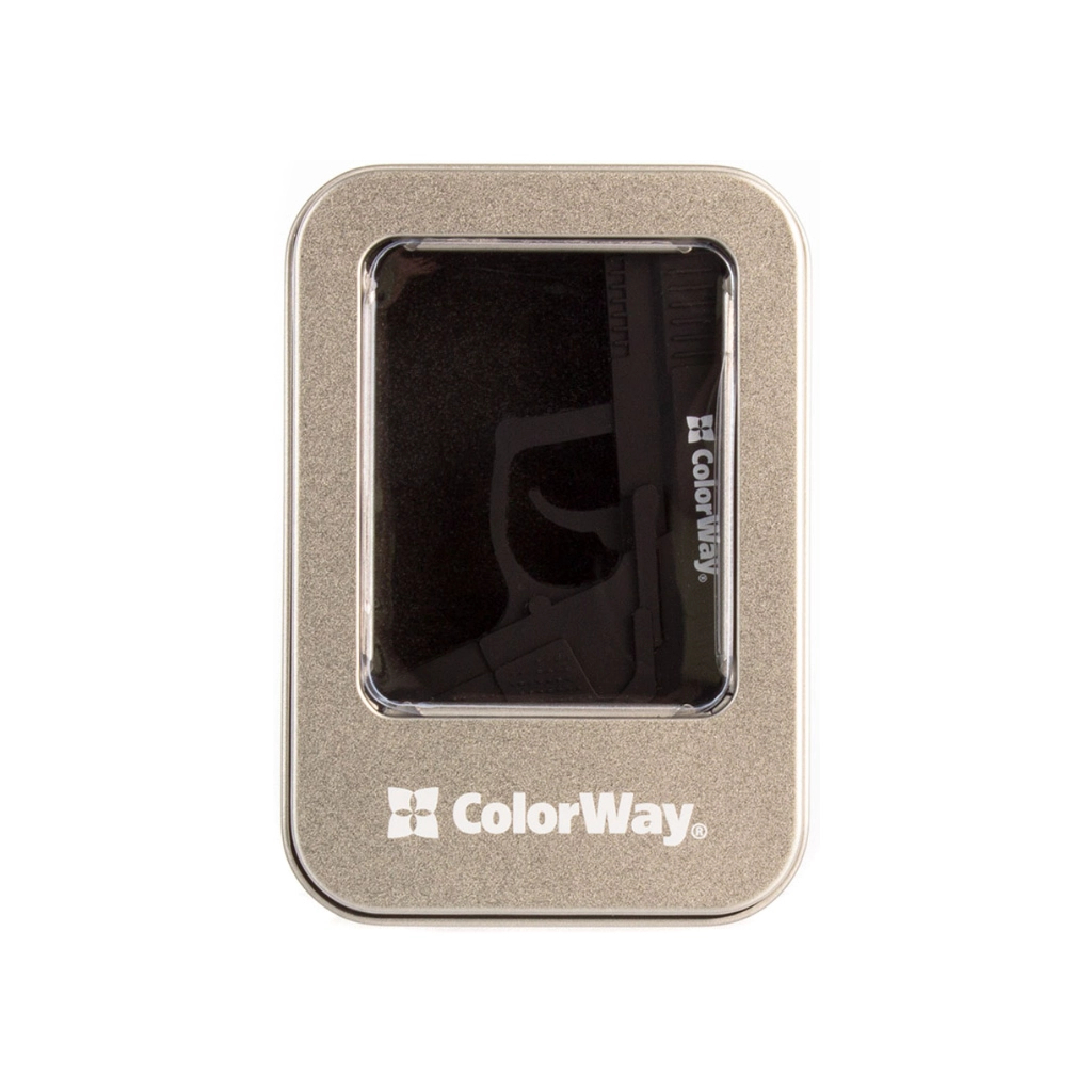 USB флеш накопичувач ColorWay Pistol 64 GB 3.0 Black (CW-USBPL64) - изображение 10