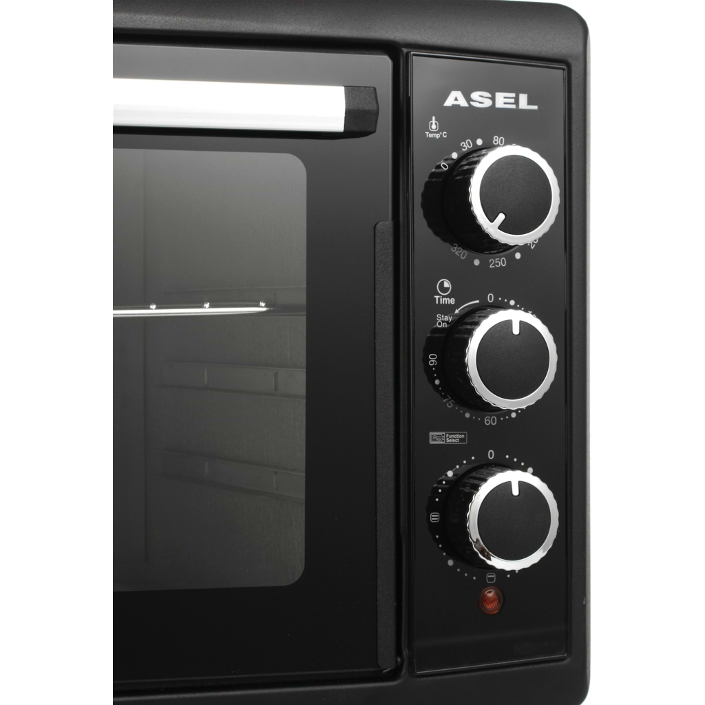 Електропіч ASEL AF 50-23 BLACK - зображення 3