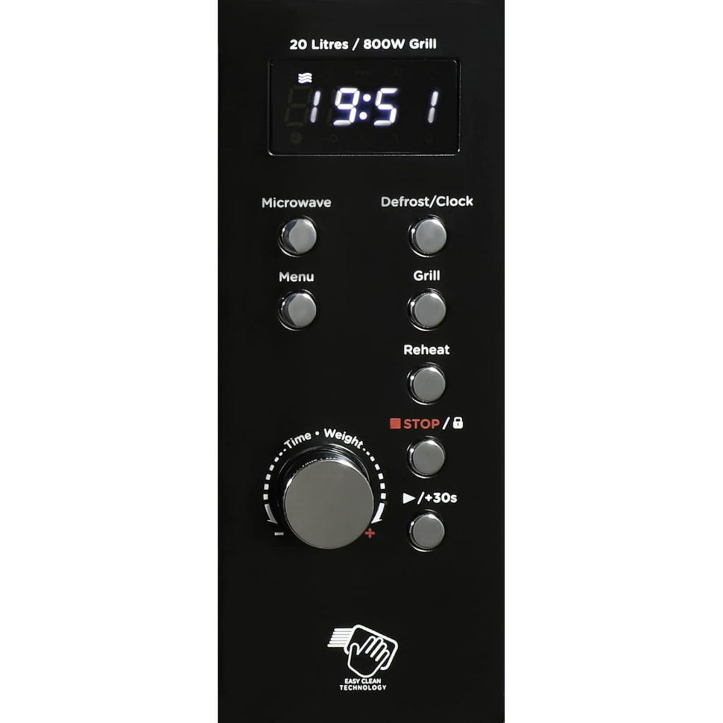 Мікрохвильова піч AIWA NAMICOOK CRYSTAL20 (MW-202DG BK) - зображення 5