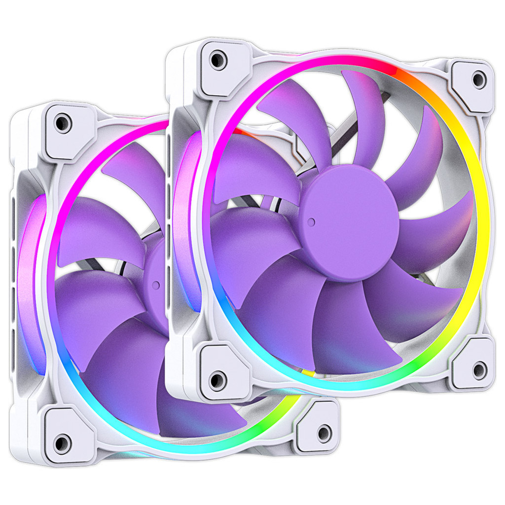 Система рідинного охолодження ID-Cooling Pinkflow 240 Diamond Purple - зображення 5