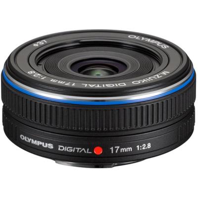 Об'єктив Olympus EW-M1728 17mm 1:2.8 Black (N4290792) - зображення 1