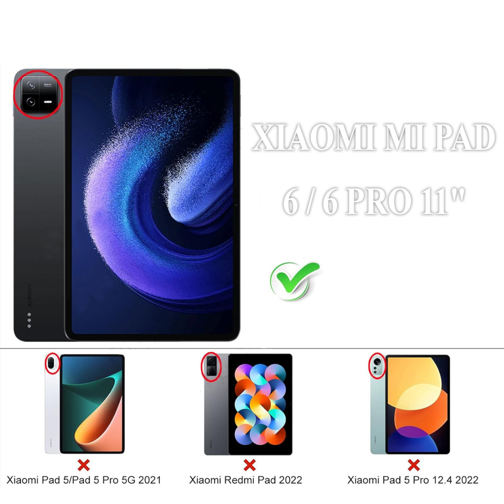 Чохол до планшета BeCover Xiaomi Mi Pad 6 / 6 Pro 11" Blue (709931) - зображення 5