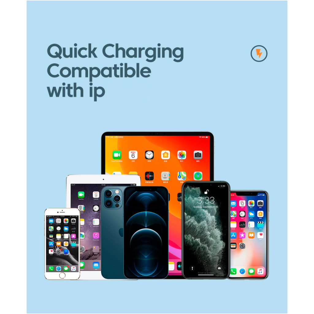 Дата кабель USB-C to Lightning 1.0m 3A purple Essager (EXCTL-CH05) - зображення 8