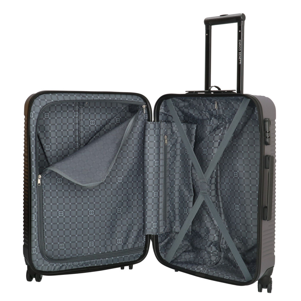 Валіза Enrico Benetti Louisville Grey M (Eb39040 012-60) - зображення 3