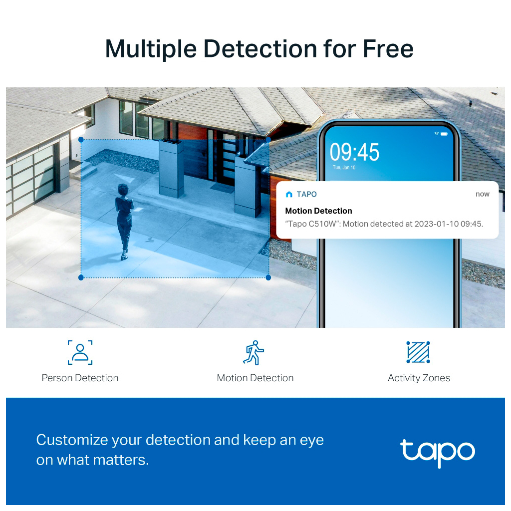 Камера відеоспостереження TP-Link TAPO-C510W - зображення 6