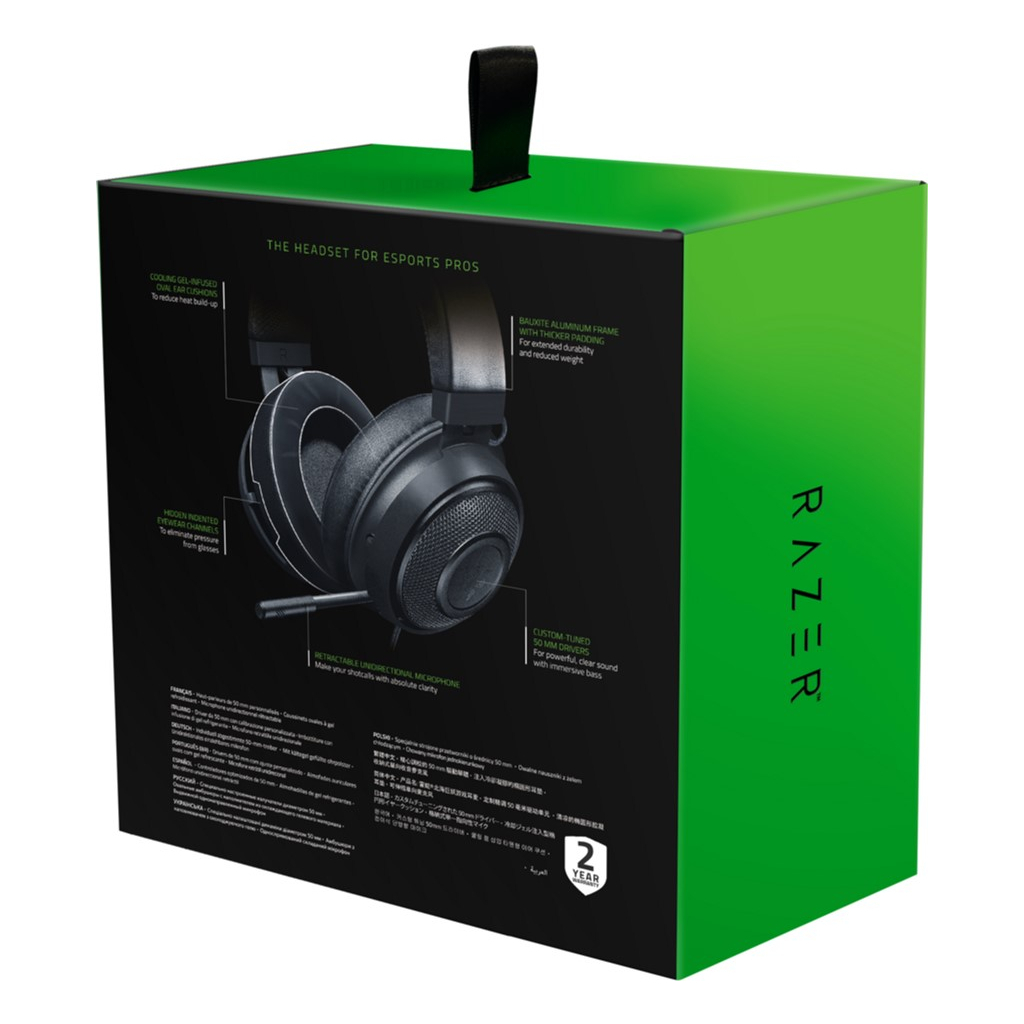 Навушники Razer Kraken Black (RZ04-02830100-R3U1) - зображення 6