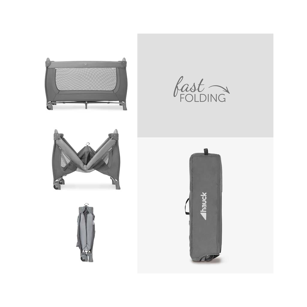 Дитячий манеж Hauck Sleep N Play Go Plus Grey (60081-8) - зображення 10