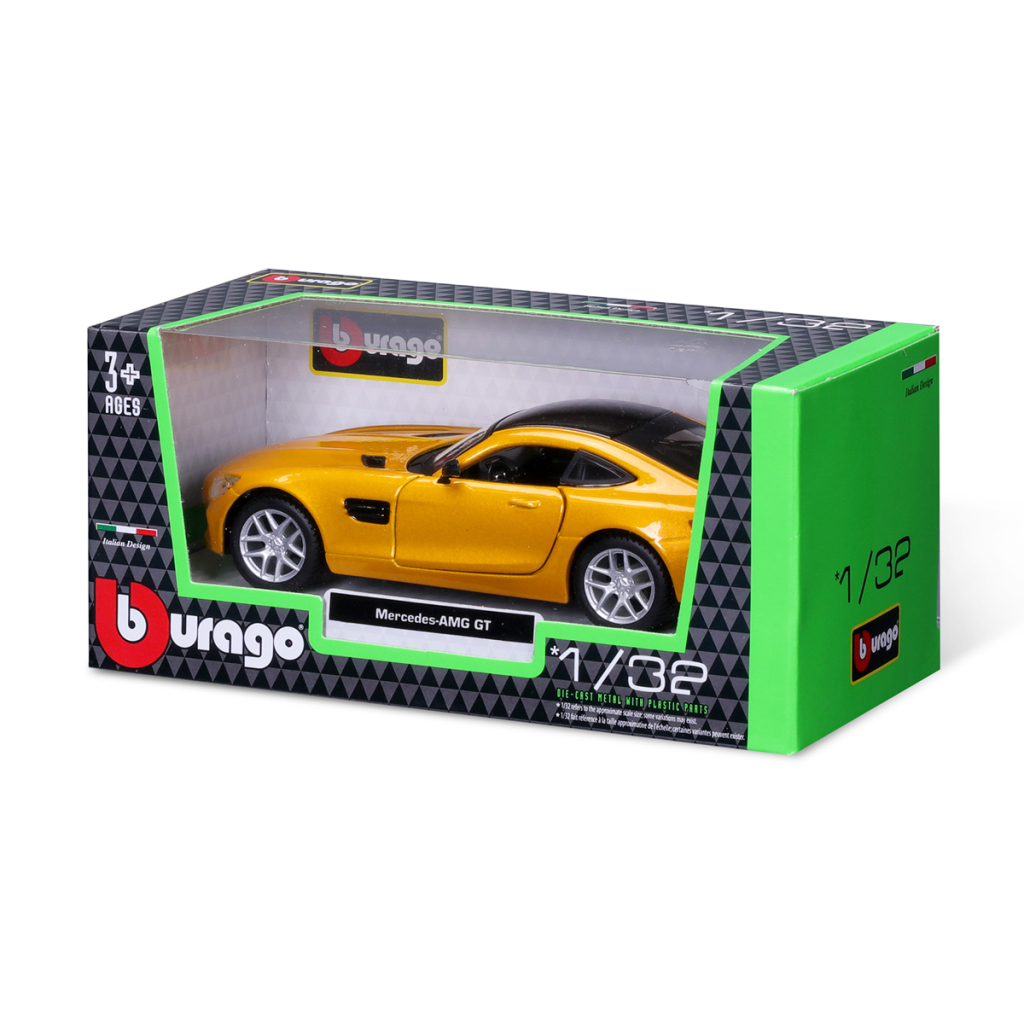 Машина Bburago Mercedes-AMG GT 1:32 (18-43065) - зображення 6
