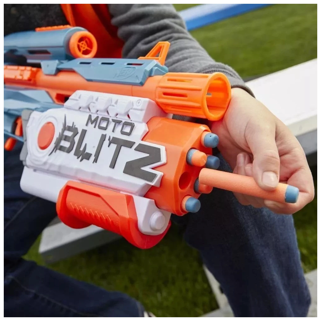 Іграшкова зброя Hasbro Бластер Nerf MotoBlitz Нерф Еліт 2.0 (F5872) - изображение 10