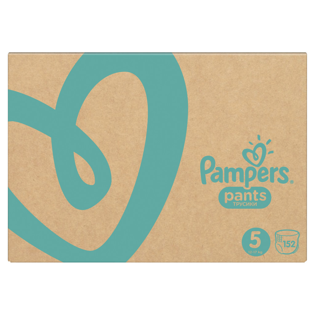 Підгузки Pampers трусики Pants Junior Розмір 5 (12-17 кг), 152 шт (8001090808004) - зображення 3