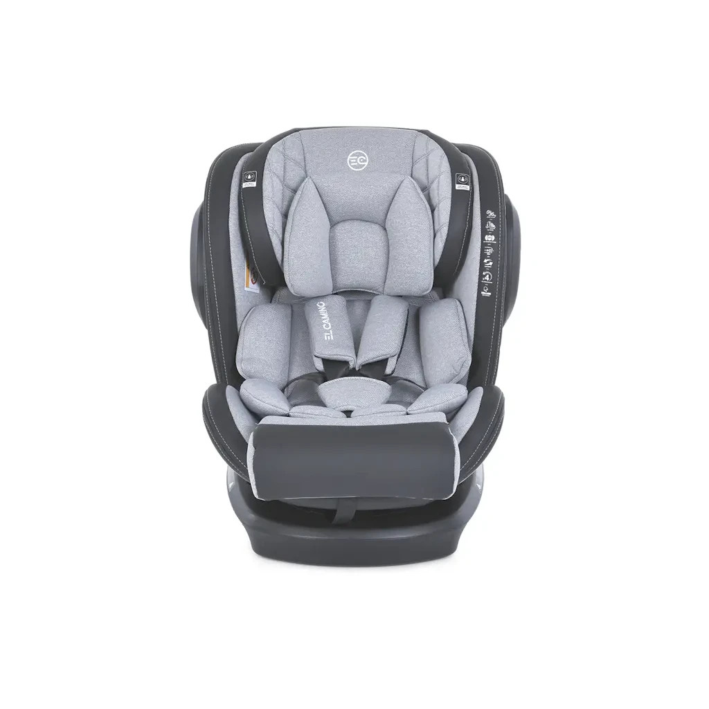 Автокрісло El Camino EVOLUTION 2 360 ISOFIX (0-36кг) (ME 1045-1 royal gray) - зображення 2