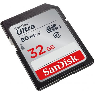 Карта пам'яті SanDisk 32GB SDHC class 10 UHS-I Ultra (SDSDUNC-032G-GN6IN) - зображення 2