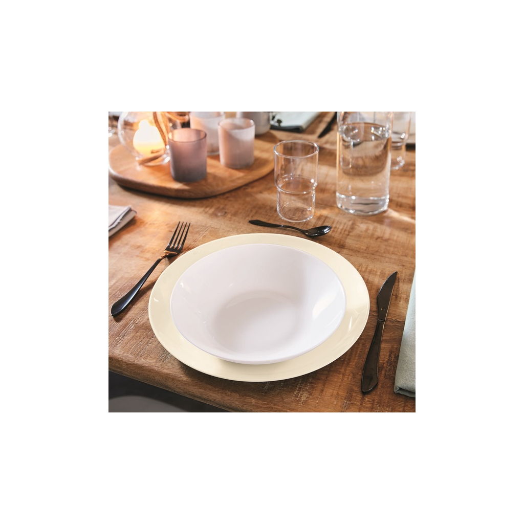 Тарілка Luminarc Diwali 20 см супова (N3605) - зображення 4