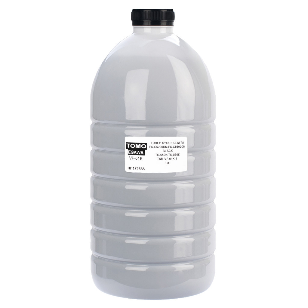 Тонер KYOCERA TK-550/TK-880 1 kg BLACK Tomoegawa (VF-01K-1) - зображення 1