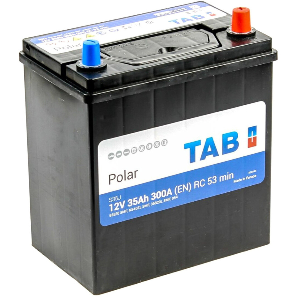 Акумулятор автомобільний TAB 35Ah/12V Polar S Japan (246 835) - зображення 1