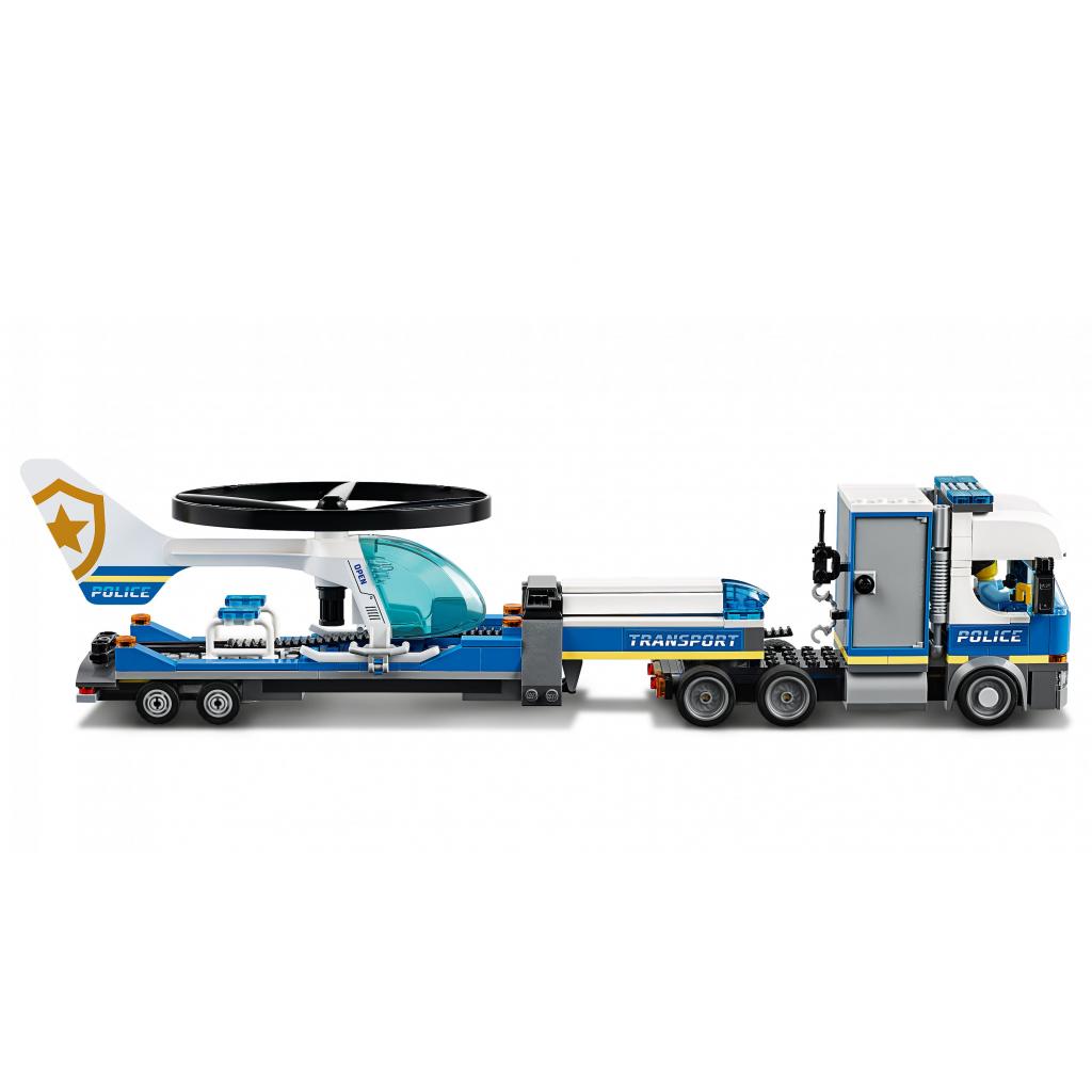 Конструктор LEGO City Police Перевезення поліцейського гелікоптера 317 деталей (60244) - зображення 6