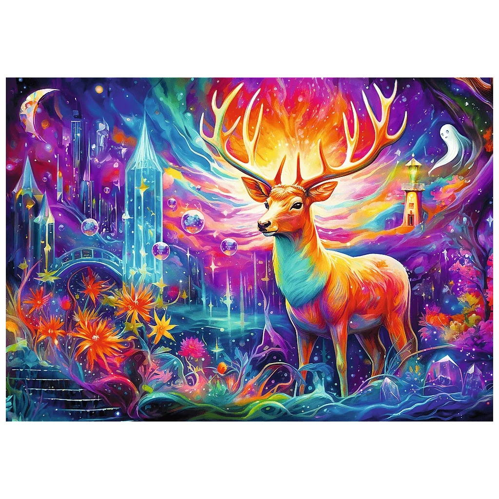 Пазл Trefl Містичний олень 1000 елементів (5900511109337) - picture 3