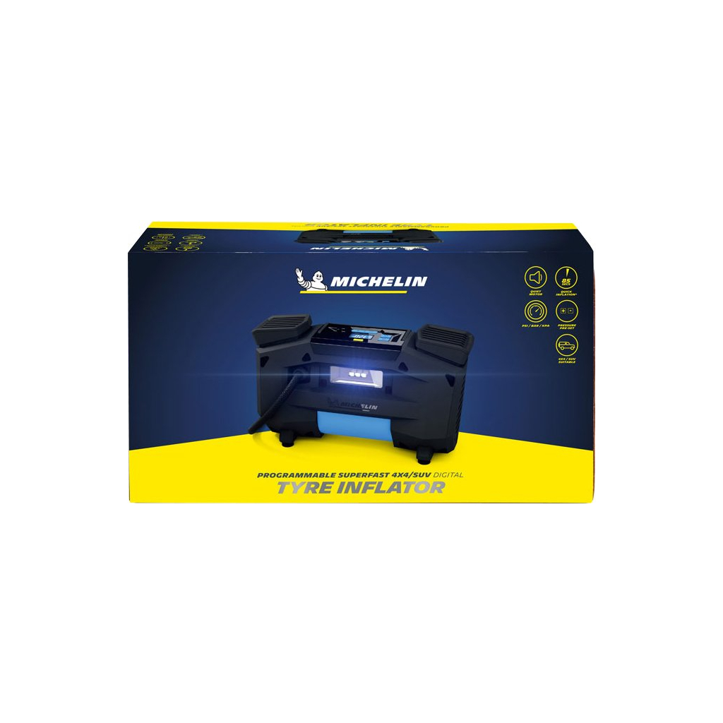Автомобільний компресор Michelin Програмований надшвидкий цифровий насос для накачування шин (73675) - изображение 3