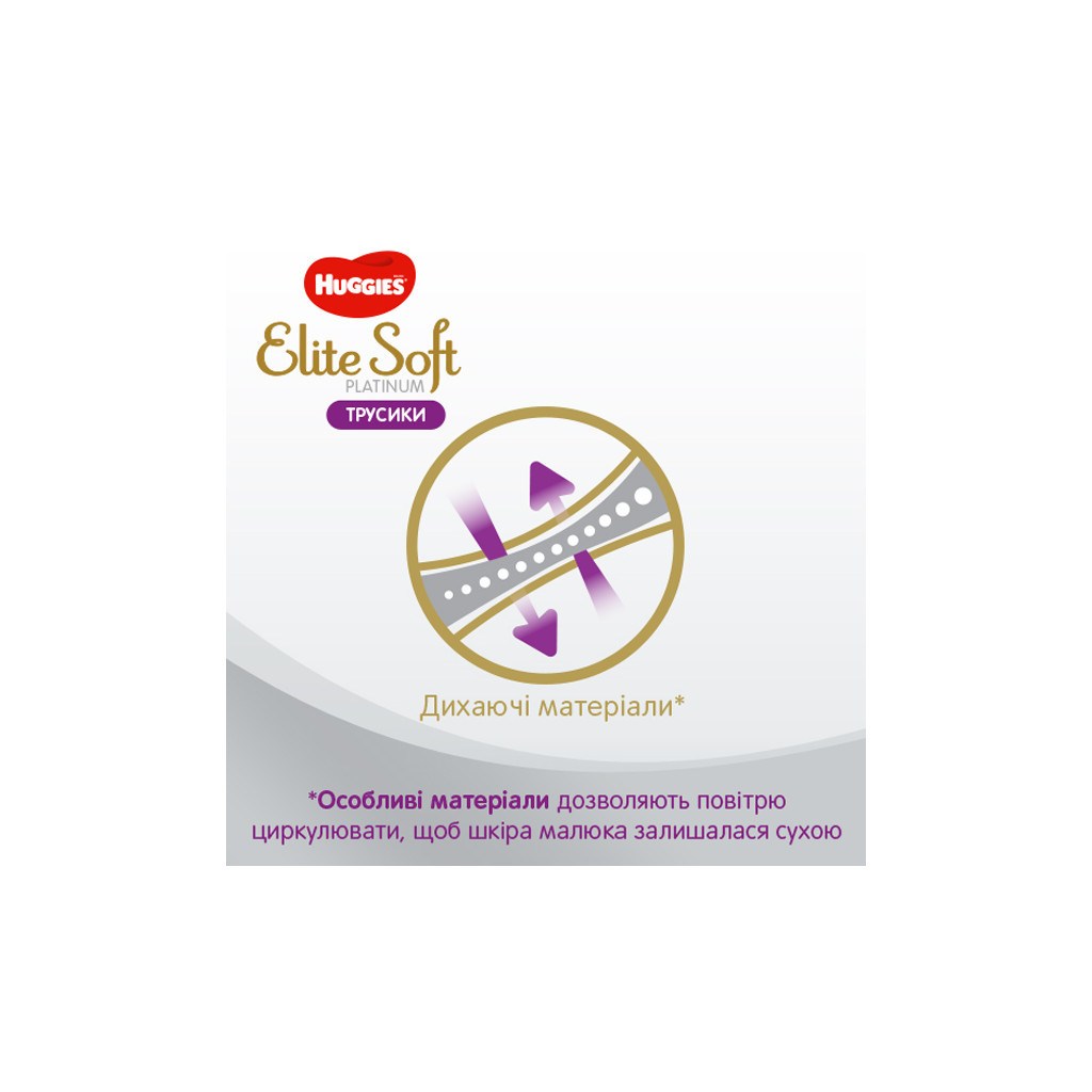 Підгузки Huggies Elite Soft Platinum Mega 4 (9-14 кг) 44 шт (5029053548821) - зображення 7