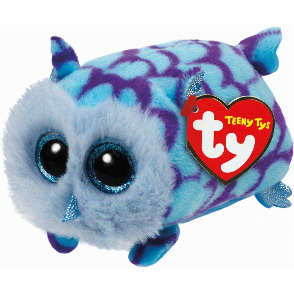 М'яка іграшка Ty Teeny Ty's Блакитна сова Mimi 12 см (42144) - зображення 1