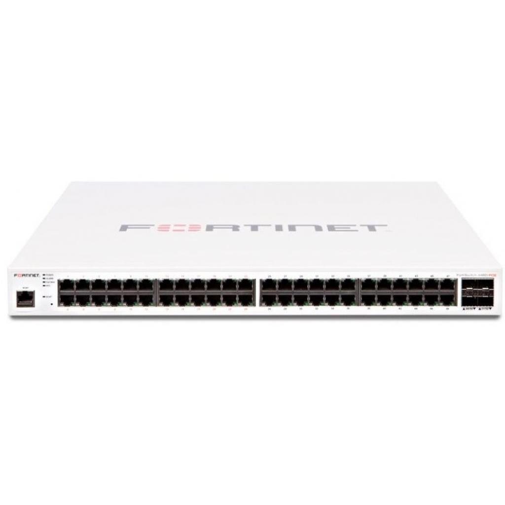 Комутатор мережевий Fortinet FS-448D-POE - зображення 1