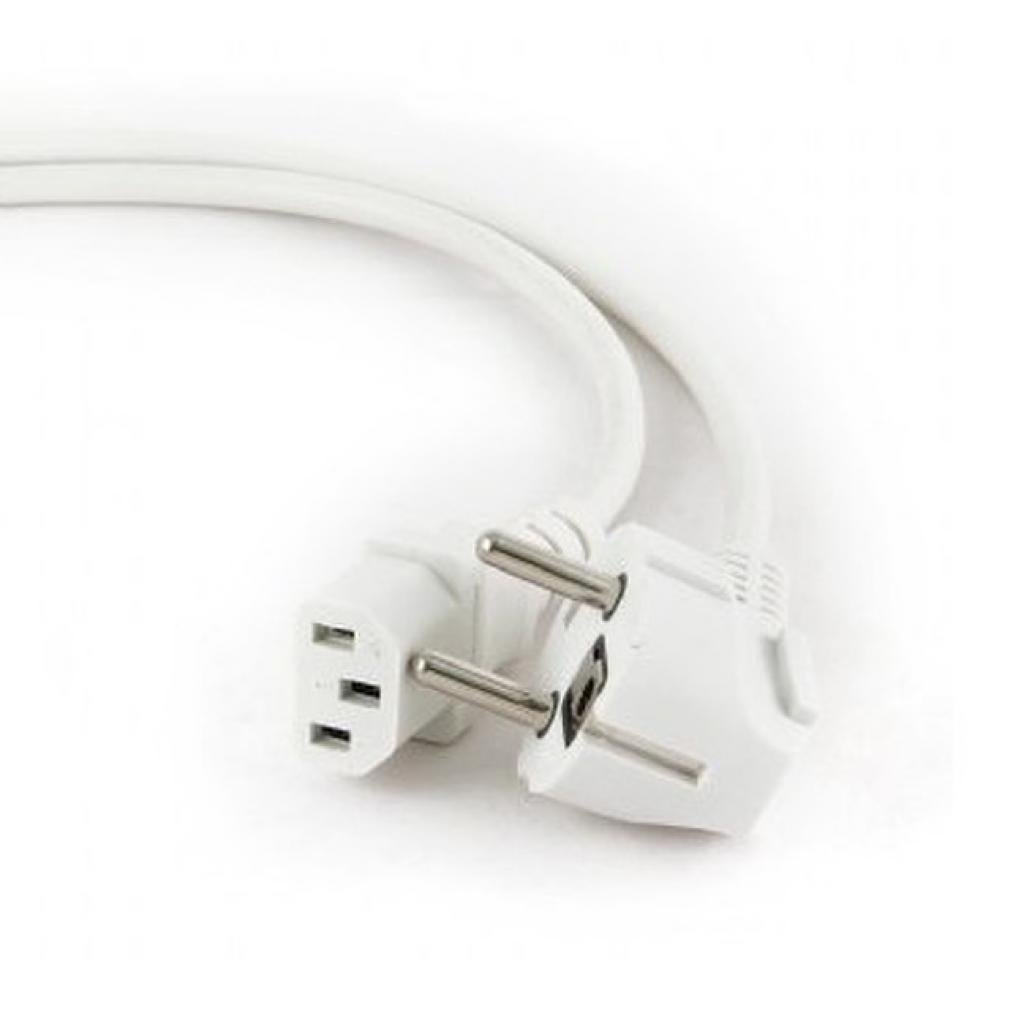 Кабель живлення C13 1.8m white Cablexpert (PC-186W-VDE) - picture 4
